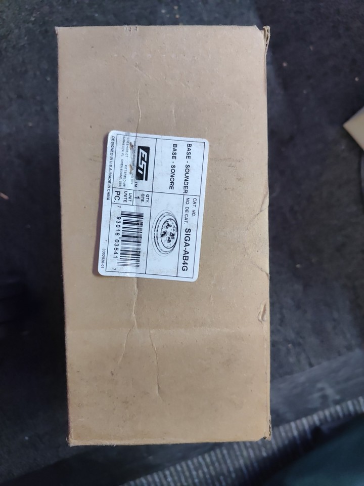 Edwards SIGA-AB4G Fire Alarm Module – New & Sealed, Same Day Shipping Available