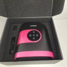 QUINEAR Cordless Hand Massager Heat and Compression Open Box-New