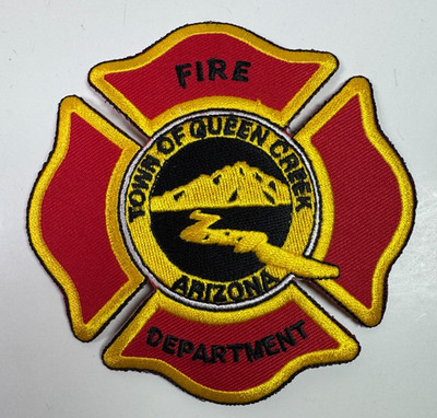 Queen Creek Fire Arizona AZ Patch K4