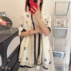 Chanel Classic Beige Women's Decorative Scarf/Shawl 90*180cm New — photo 4