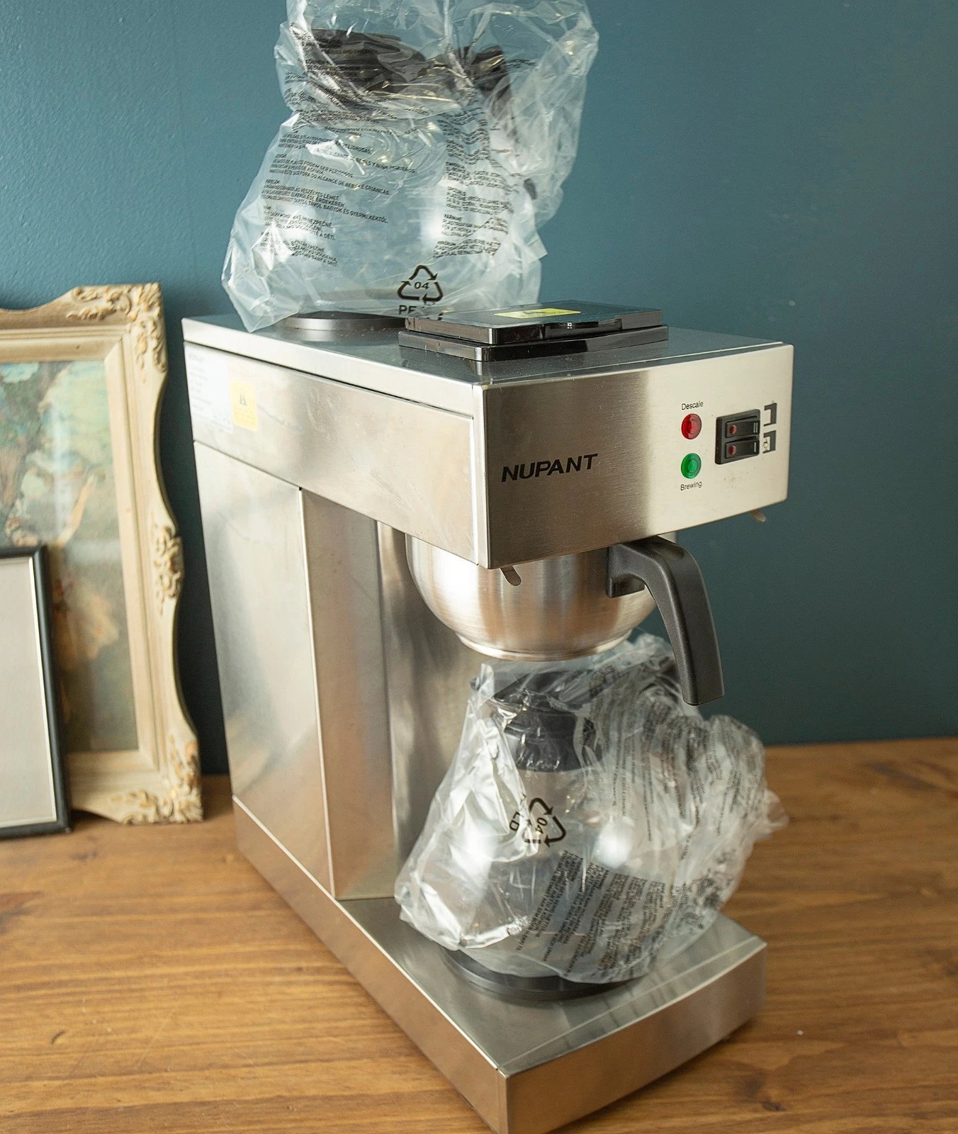 NUPANT Commercial Drip Coffee Brewer 2 Warmers RB-386-DB2 Pour Over
Opens in a new window or tab