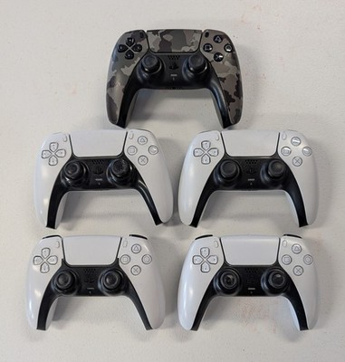 5 Play Station Controllers Working/Stick Drift