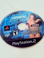 WWE SmackDown! Shut Your Mouth (Sony PlayStation 2, 2002) Disc Only Tested/Works