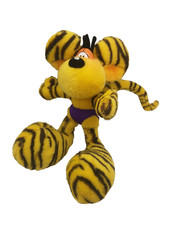 Tiger DIDDL Tigerdiddl Plüschtier Stofftier Maus 30 cm DEPESCHE 90er vintage