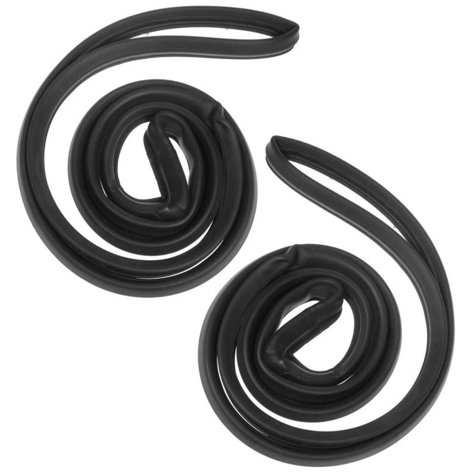 Door Weatherstrip Seals Front and Rear Set of 4 for Buick Chevy Sedan Oldsmobile - Image 4 of 4