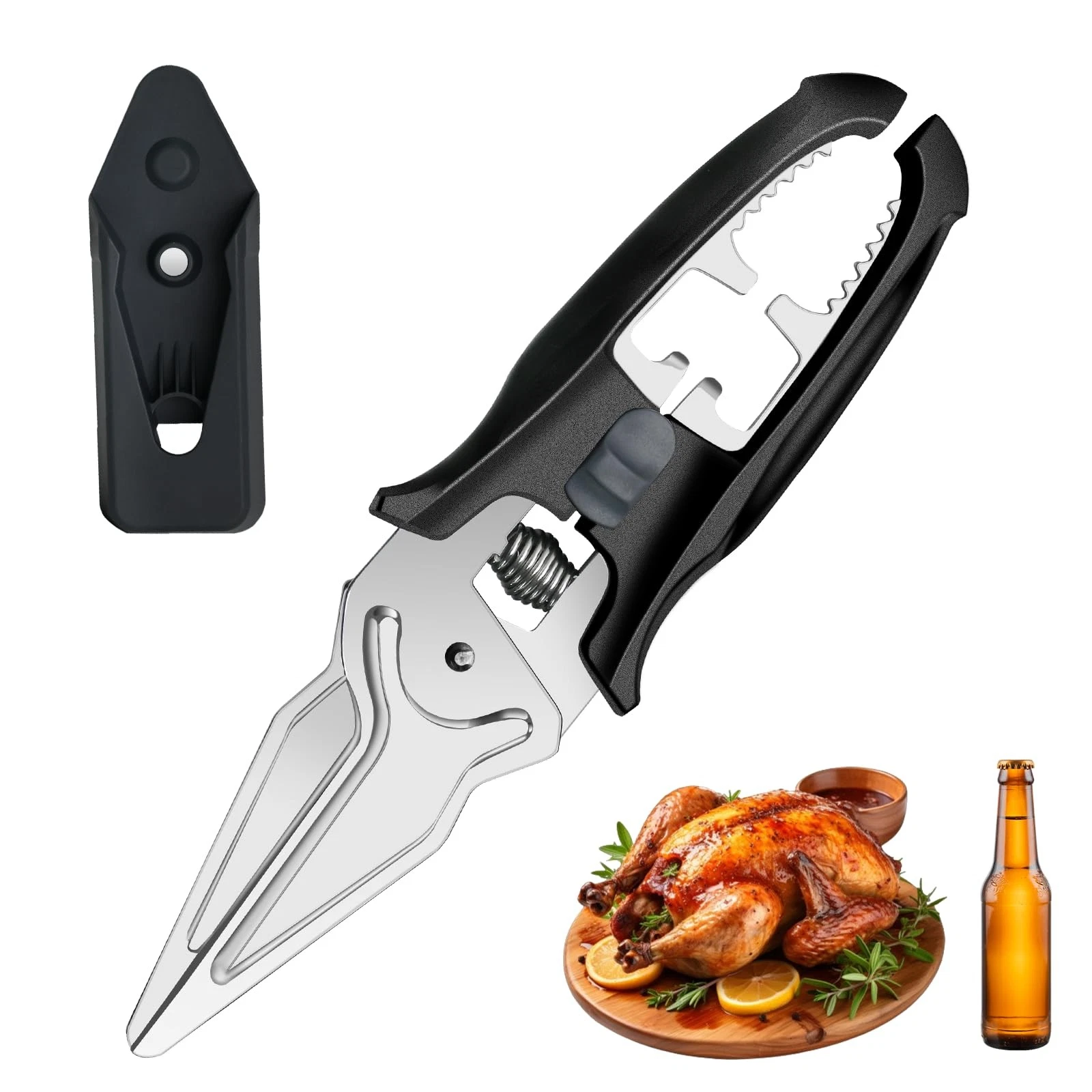 Kitchen Scissors All Purpose for Food - Kitchen Shears Heavy Duty Poultry She...
Opens in a new wind