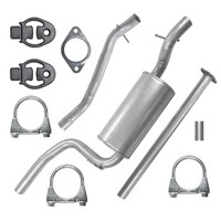 Auspuff SchalldäMpferset FüR Ford Focus 2 II MK2 FließHeck 1.6, 1.8 Tdci (04-11)