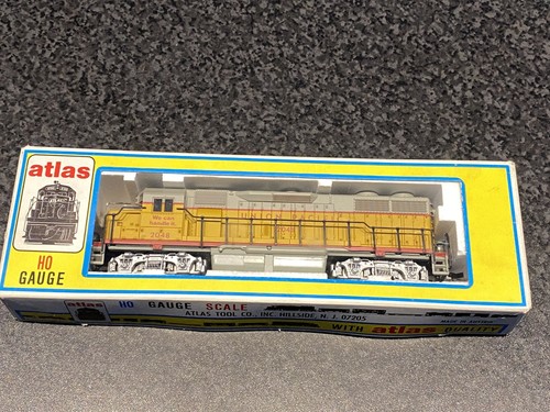 Atlas H0 7061 US-Diesellok GP38, Union Pacific DC, Licht, TOP geprüft, neu | Zustand: Gebraucht