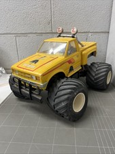 VINTAGE 1980s MARUI DATSUN BIG BEAR MONSTER TRUCK RC REMOTE CONTROL