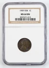 Certified NGC MS64 BN 1909 VDB Lincoln Cent Wheat Penny 1c -See Photos