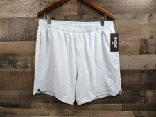 Rhone Shorts Mens Large Arctic Blue 7" Backspin Lined Athletic Training Running