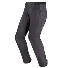 LS2 Commuter Mens Waterproof Motorcycle Cargo Trousers Black