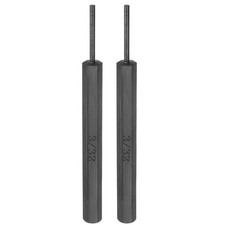 2pcs Pin Punch 3/32" Non-marring Drive Punch Carbon Steel for Watch Repair