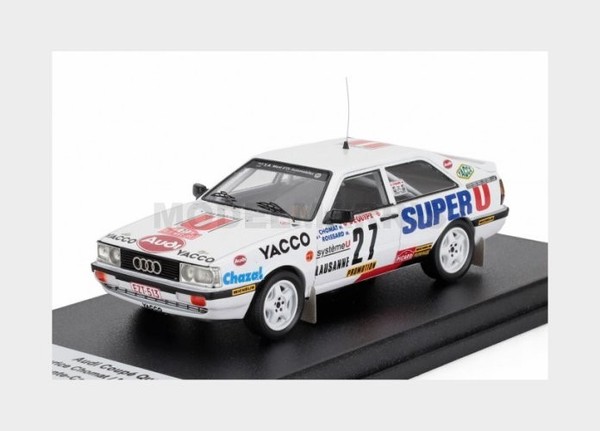 Trofeu TRFDSN327 Audi Quattro Coupe N 27 Rally Montecarlo 1987 Maurice Chomat-image