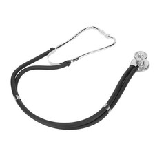 Double Head Stethoscope Aluminium Alloy Clear Transmission Lightweight Fetal TOU