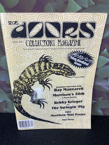 4 Issues 1993 THE DOORS COLLECTOR'S MAGAZINE Jim Morrison Signed Joe Russo V1 #1 - Picture 14 of 17