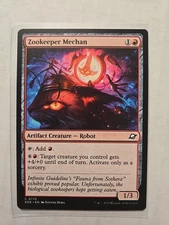 Zookeeper Mechan - Edge of Eternities - LP - Common - Artifact Creature - MTG