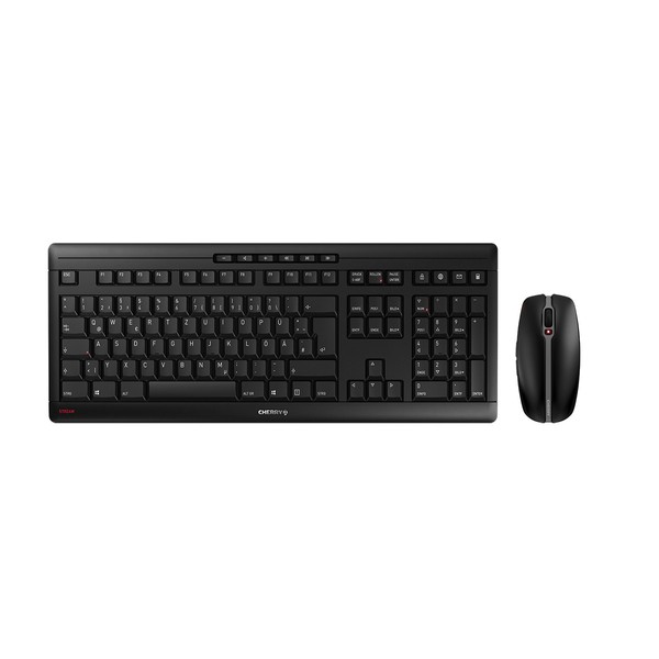Cherry Stream Desktop, Desktop-Set Schwarz, De-Layout-image