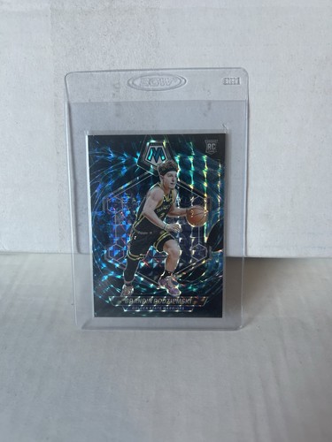 2023-24 Panini Mosaic - Rookies Brandin Podziemski #245 Genesis Mosaic Prizm...