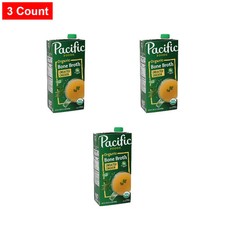 Pacific Foods Organic Unsalted Chicken Bone Broth, 32 Oz Carton - 3 Count