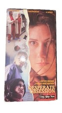 Desperate Obsession VHS 1996 Cine Qua Non EXTREMELY RARE No DVD OOP HTF