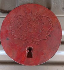 Cast iron Wood Stove Burner Cover  Lid Charter Oak Stove Co.