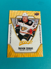 2021-22 Upper Deck MVP Rookie Formations #RF-1 Trevor Zegras Rookie Card RC . rookie card picture