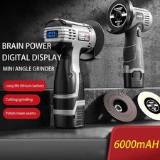 Mini Angle Grinder Portable Lithium Battery Large Capacity Polishing Grinding
