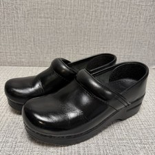 Dansko Clogs Women's Size 36 US 5.5-6 Black Cabrio Professional Mule Slip Ons