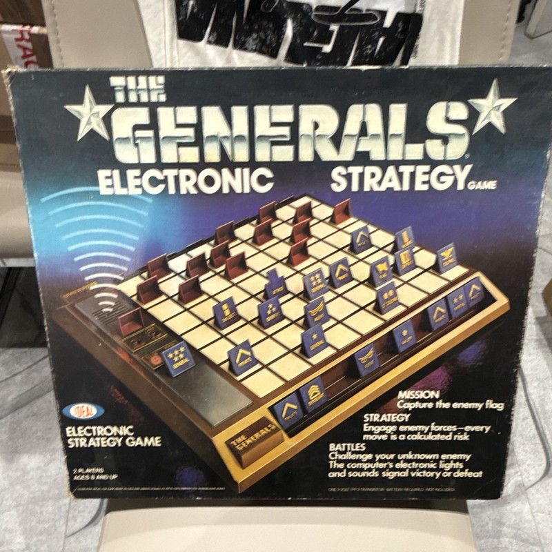 The Generals Electronic Strategy Board Game Military 2+ Players