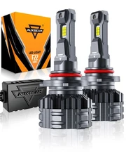 AUXBEAM 9005/HB3 LED Headlight Bulbs High Beam Conversion Kit White Super Bright