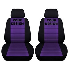 Front Set Truck Seat Covers 2019 To 2023 Fits Dodge Ram With Your Design
