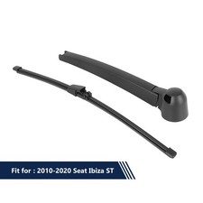 Car 345mm 13'' Rear Windshield Wiper Blade Arm Set for Seat Ibiza ST 2010-2020
