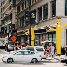 20 ft Air Dancers Wacky Waving Inflatable Tube Man with Blower Fan