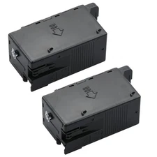 2* C9345 Maintenance Box For Epson Printer Waste Ink Pad Replacement Parts