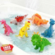 Dinosaur Bath Toys Mold Free No Hole Bathtub Toddler Kids