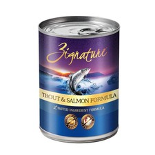 Zignature Trout Salmon Canned Dog Food 13oz Grain-Free, High-Protein