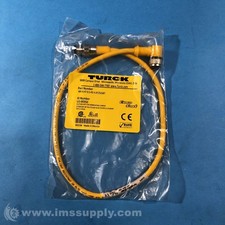 Turck WK 4.4T 0.5-RS 4.4T/S1587 M12 Eurofast Right Angle Cordset FNFP