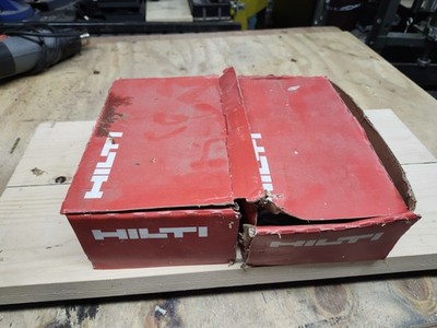 2 Box of 15 Hilti Heavy Duty Expansion Bolts 5/8 x 6'' 2210273