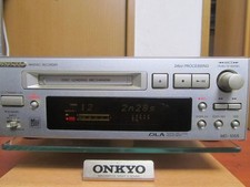 ONKYO MD-105X MD Mini Disc Recorder Player High Speed Audio System Silver Tested
