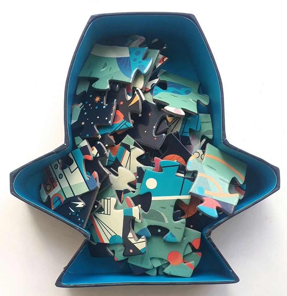 Raumstation Space Station DJECO Puzzle 54 Teile 40x37 cm ab 5 Jahre vollständig - Bild 3 von 4