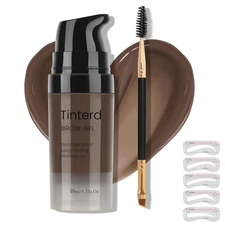 3D Eyebrow Gel Kit with Brush【Smudge-Proof】【Waterproof】【Long Lasting】Eyebrow Gel
