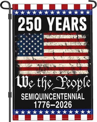 NASIAN 250 Year American Anniversary Flag 250th Anniversary USA Merchandise Gard