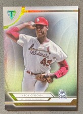 2018 Topps Triple Threads Baseball #87 Bob Gibson Refractor Parallel Cardinals