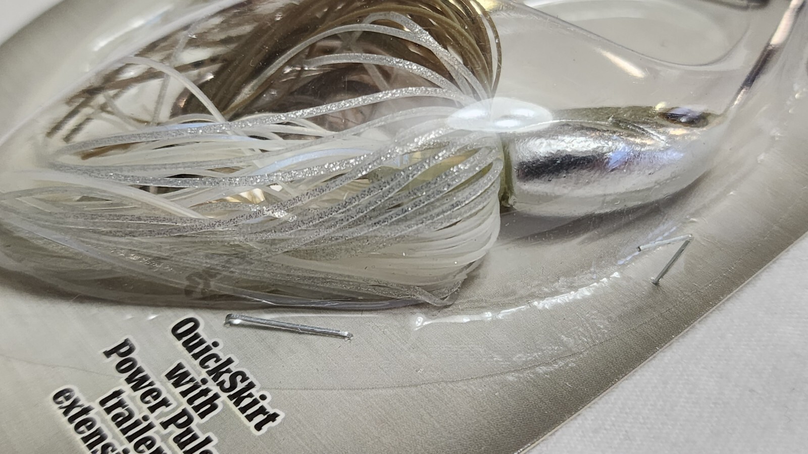 RARE Terminator T1 Titanium Spinnerbait 3/4 oz Blue Back Herring Shad Snap Back - Image 5