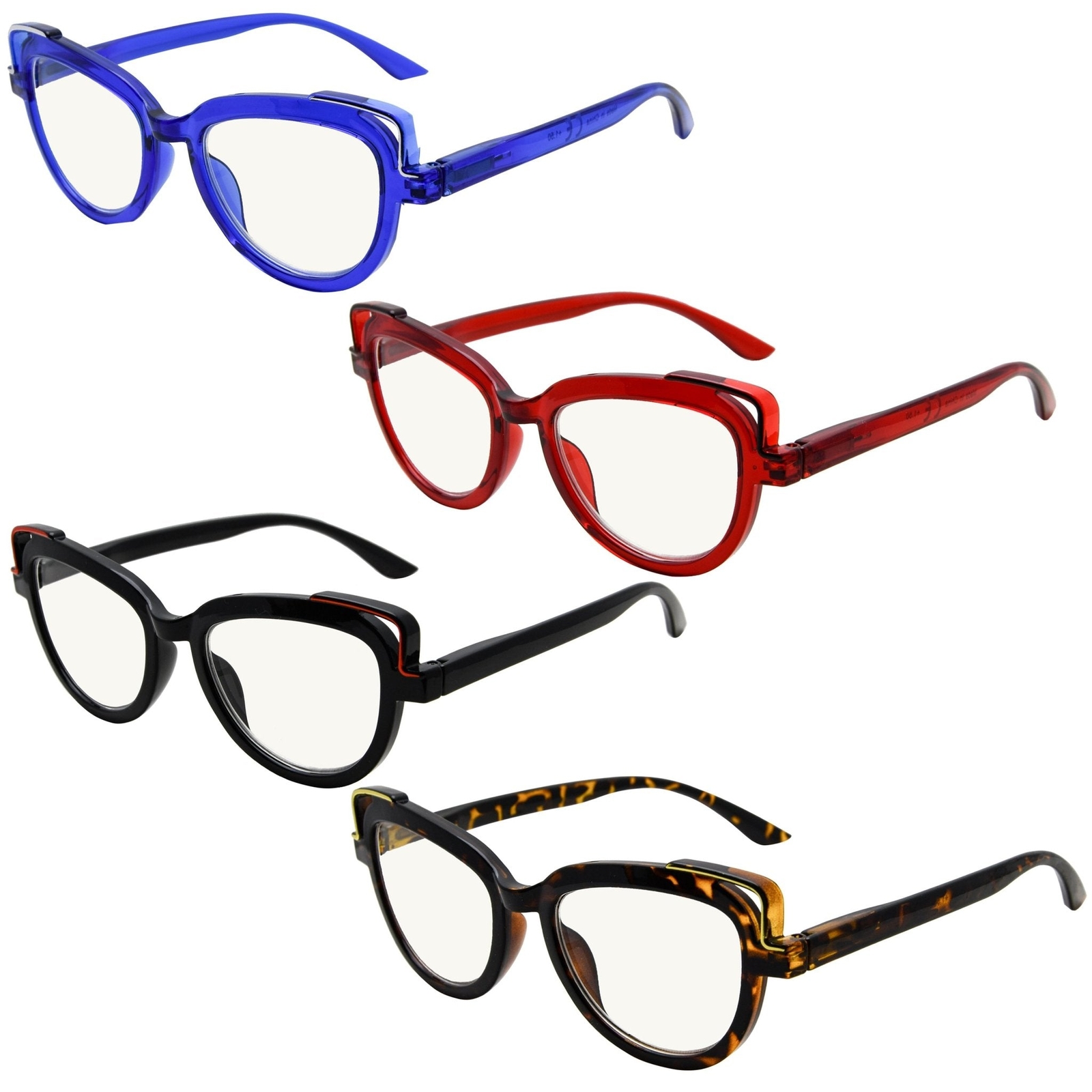 4 Pack Cat Eye Progressives Multifocal Reading Gl… - image 1