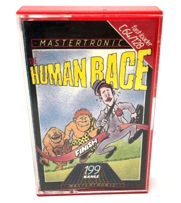 Commodore C64/128 Cassette Software - The Human Race - Mastertronic (82)