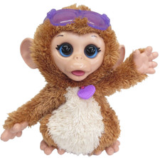2013 Hasbro FurReal Friends Baby Cuddles My Giggly Monkey Pet SEE VIDEO