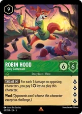 Lorcana Robin Hood - Timely Contestant (69/222) Shimmering Skies NM