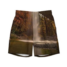 All-Over Print Recycled Swim Trunks